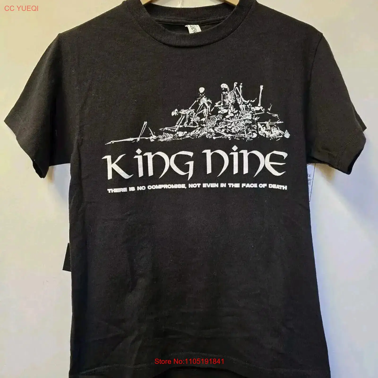 Vintage Fashion New York - King Nine Band Tişört S Sert