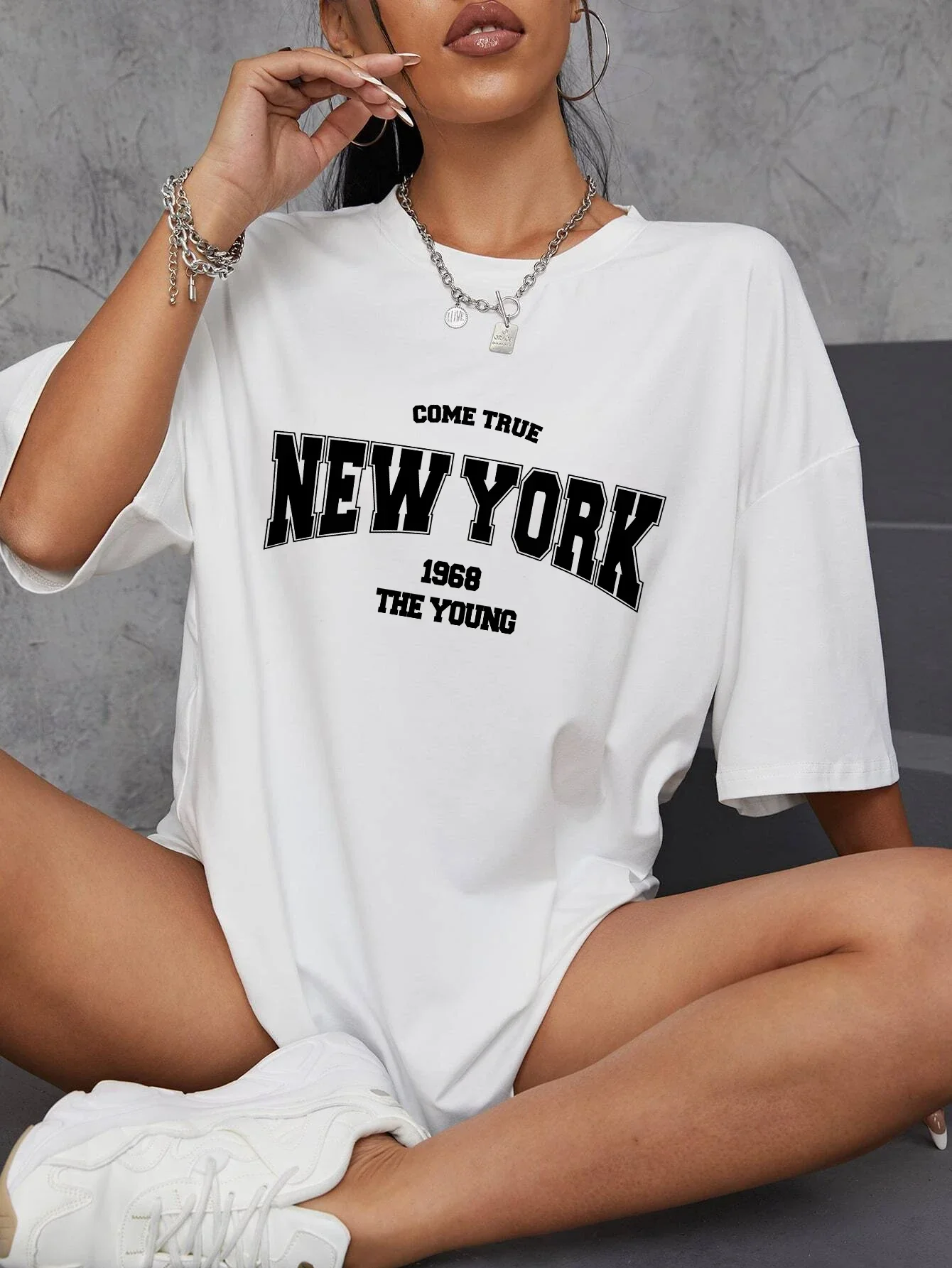 Vintage Fashion New York - Vintage 1968 New York Grafik Tişört