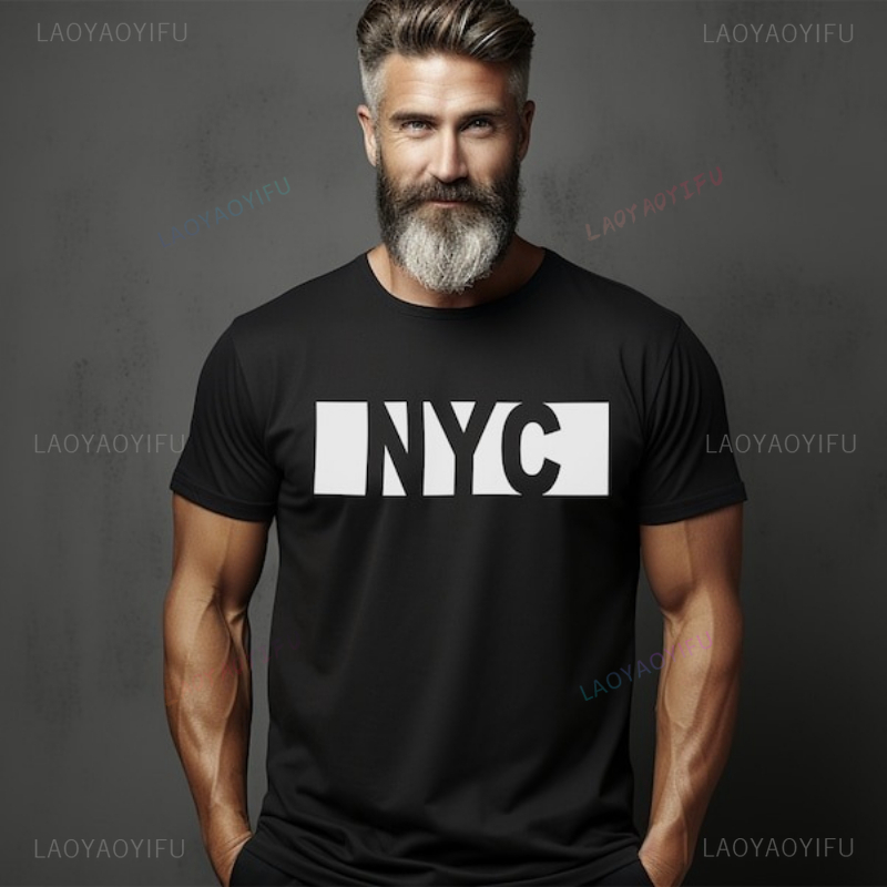 Vintage Fashion Nyc - NYC Knockout Tişört Unisex Grafik Sokak