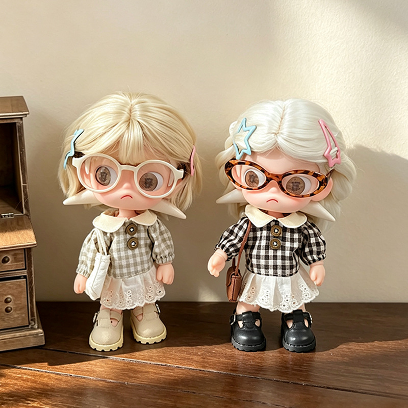 Vintage Tatlı Ekose Bebek Elbi - Vintage Fashion Dolls incelemesi ve fiyatı