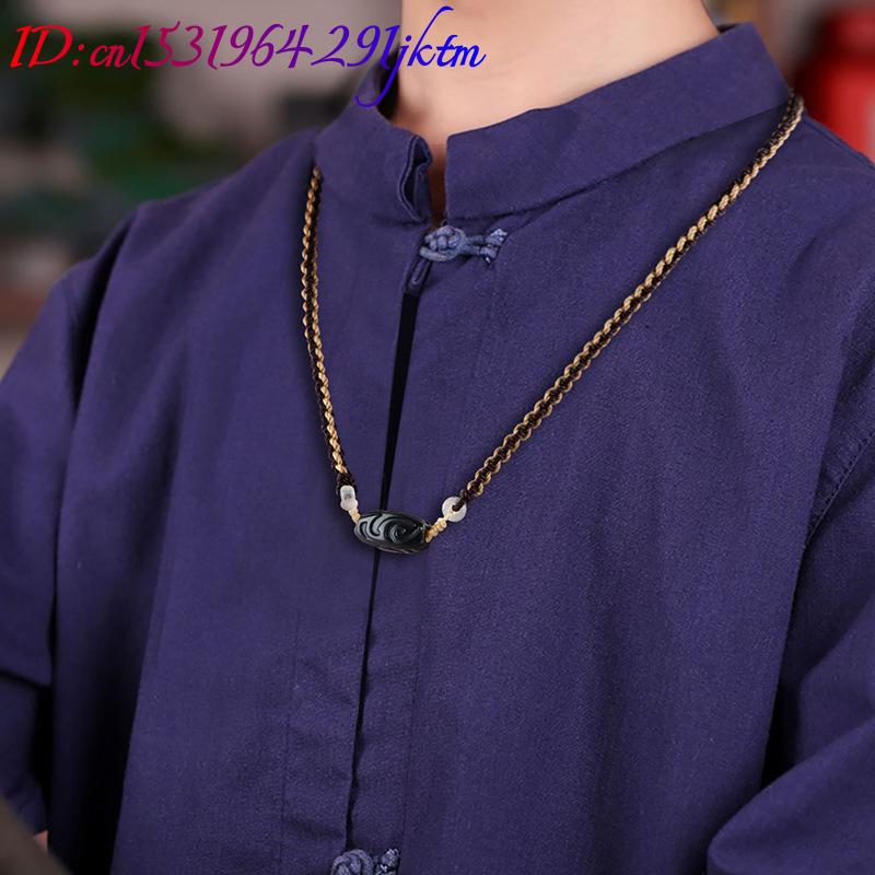 Hetian Yeşim Oyma Boncuk Kolye - Vintage Fashion Accessories incelemesi ve fiyatı