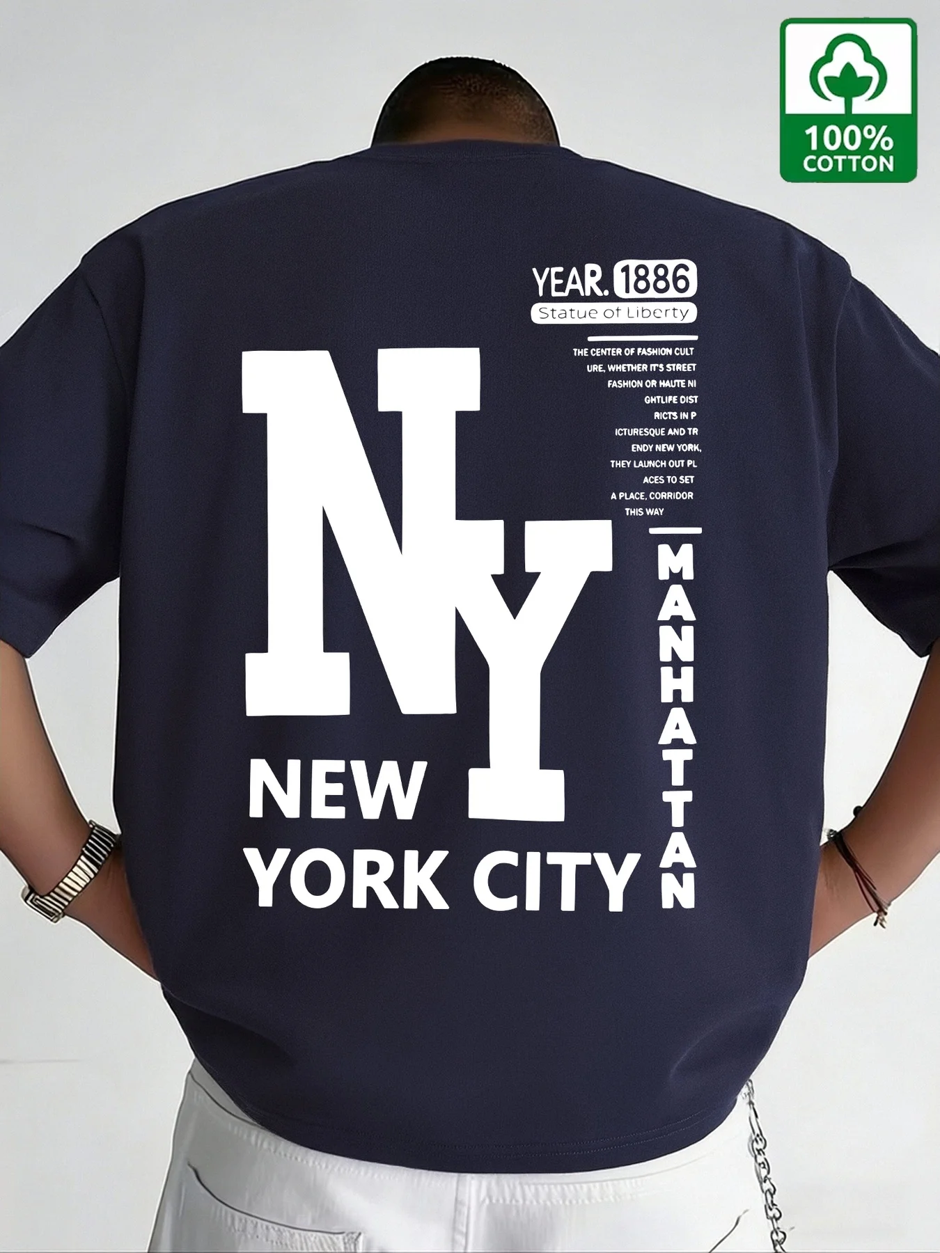 Erkek NYC Tişörtü Pamuklu New  - Vintage Fashion Nyc incelemesi ve fiyatı