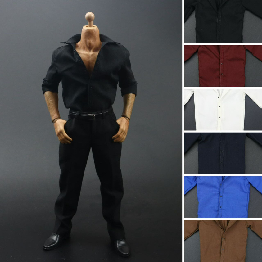 1/6 Asker Düz Renk Gömlek Açık - Vintage Fashion Dolls incelemesi ve fiyatı