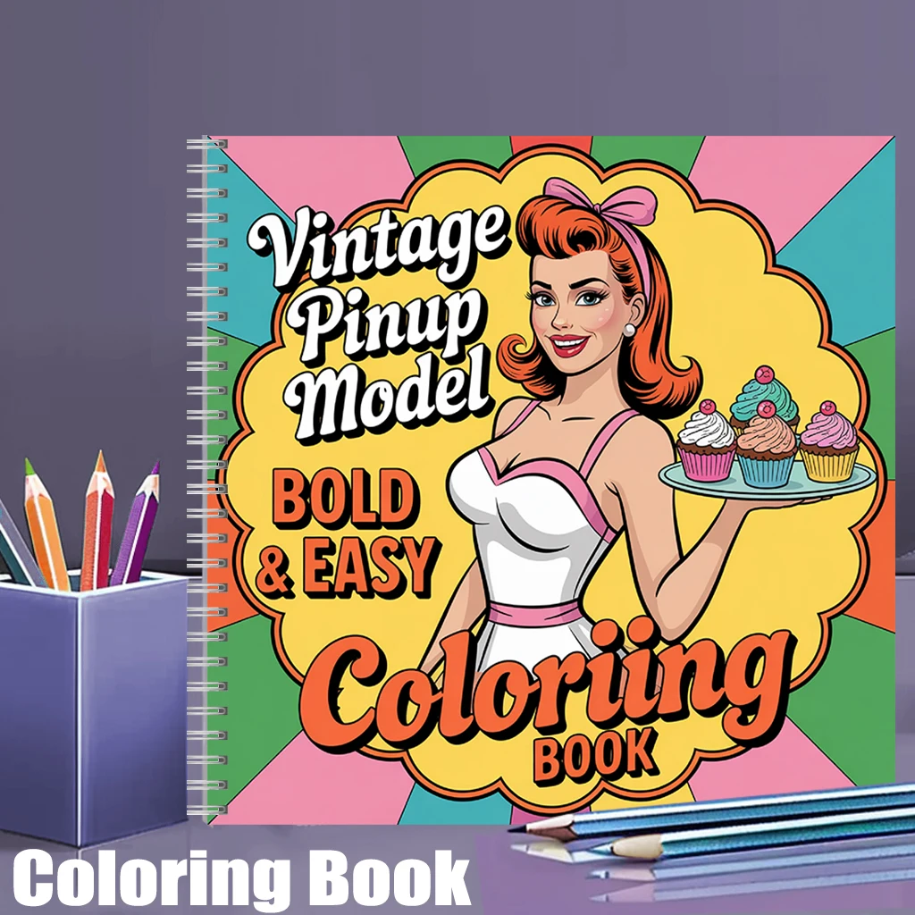 Yetişkinler için Vintage Model - Vintage Fashion Coloring Book incelemesi ve fiyatı