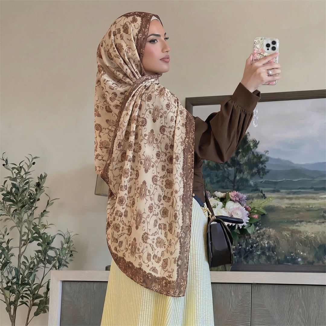 Vintage Çiçek Baskılı Hicab Yu - Vintage Fashion Prints incelemesi ve fiyatı