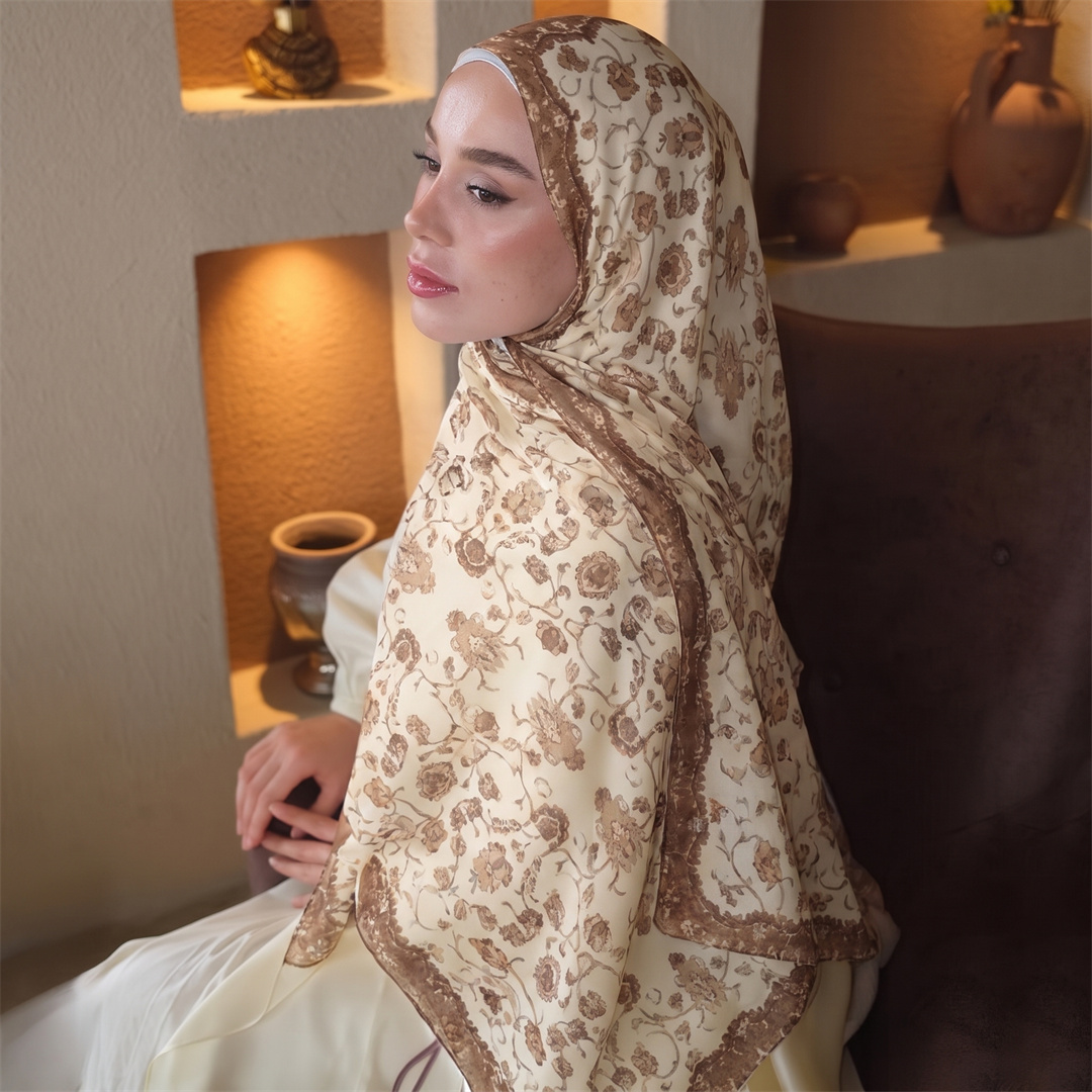 Vintage Çiçek Baskılı Hicab Yu - Vintage Fashion Prints incelemesi ve fiyatı
